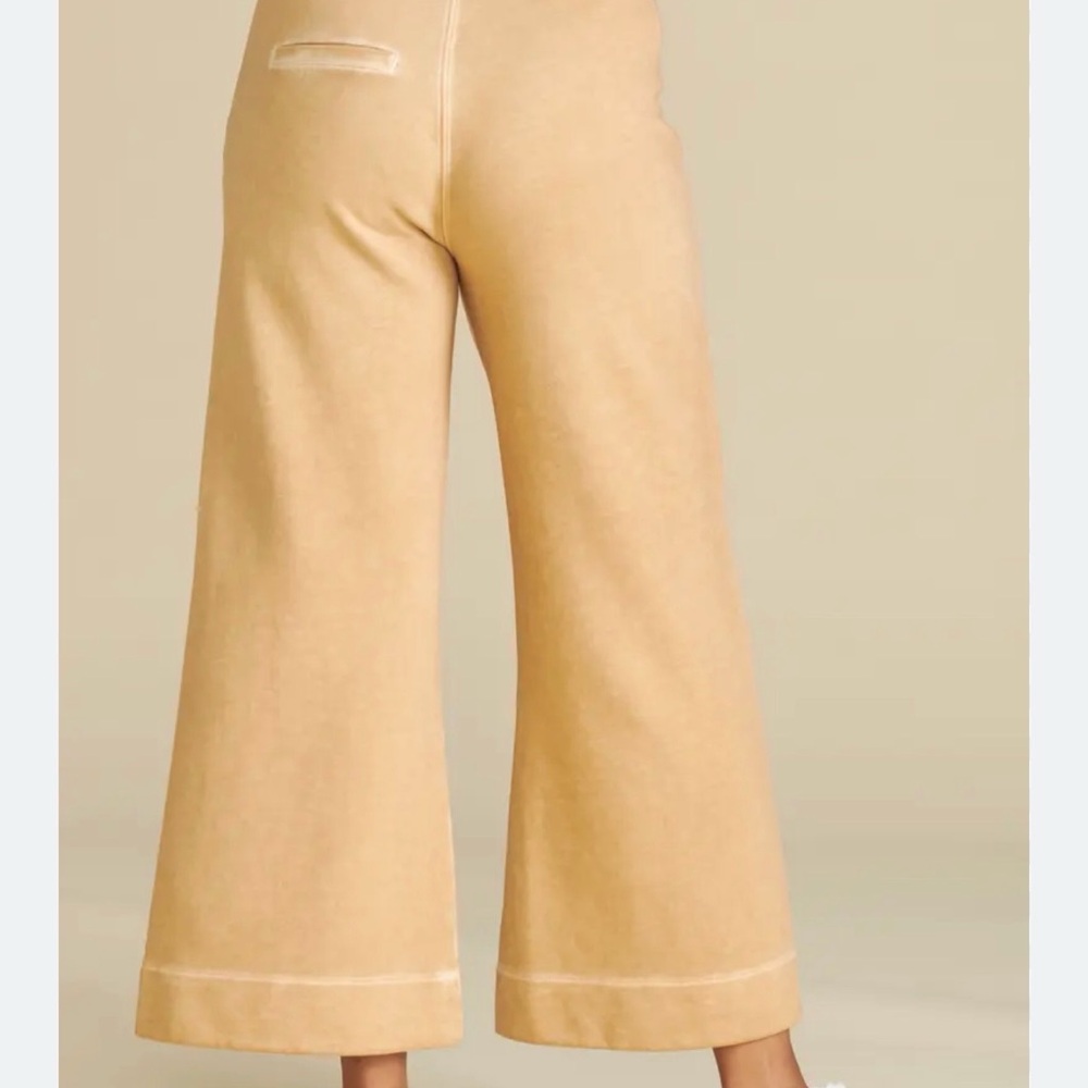 Veronica Beard Hartley wide leg crop sweatpants small